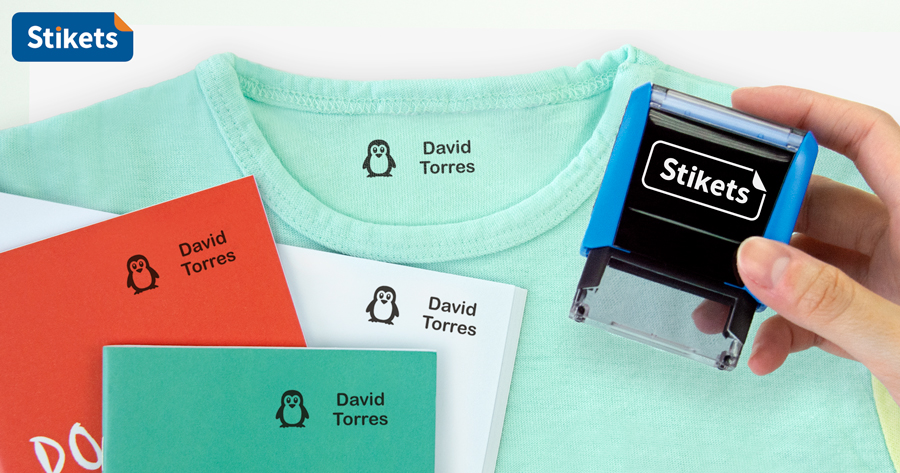 60 etiquetas para ropa, seguras para la ropa, personalizadas con tu nombre  (verde)