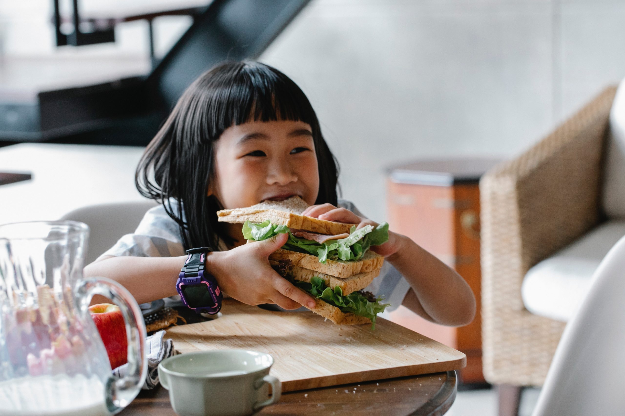 Meriendas saludables y divertidas para niños